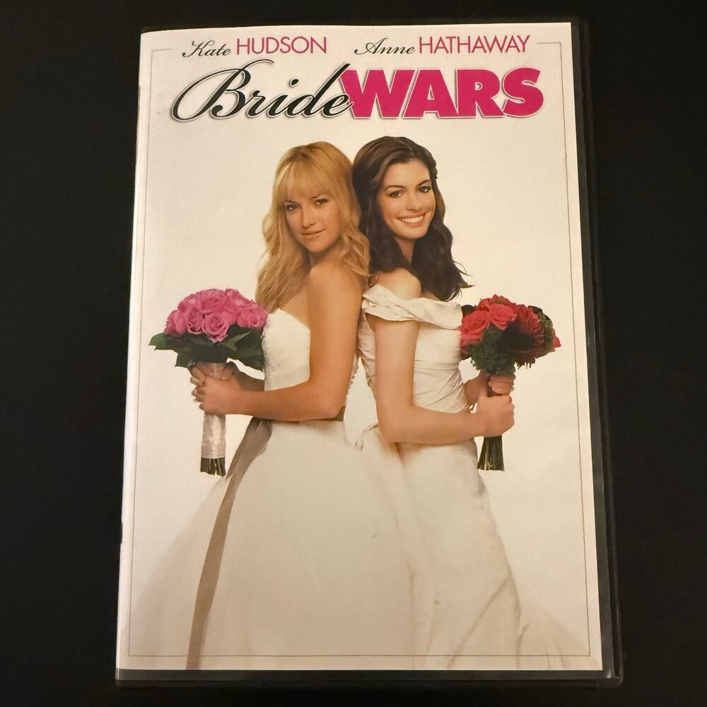 Bride Wars DVD 2009 Kate Hudson Anne Hathaway Romantic Comedy Movie